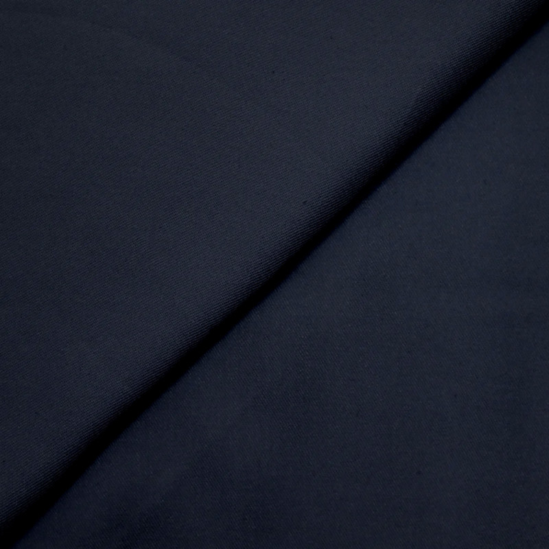 Heavy Viscose Twill MARINE Navy Blue
